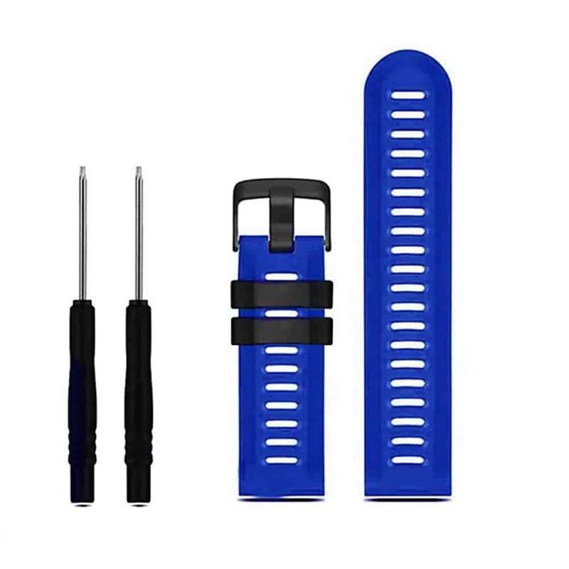 Killer Deals 26mm Garmin Fenix 3/5X/6X Silicone Strap - Blue