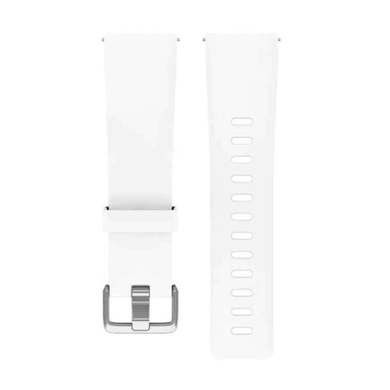 Killer Deals Silicone Strap for Fitbit Versa/Versa 2 (M/L) - White
