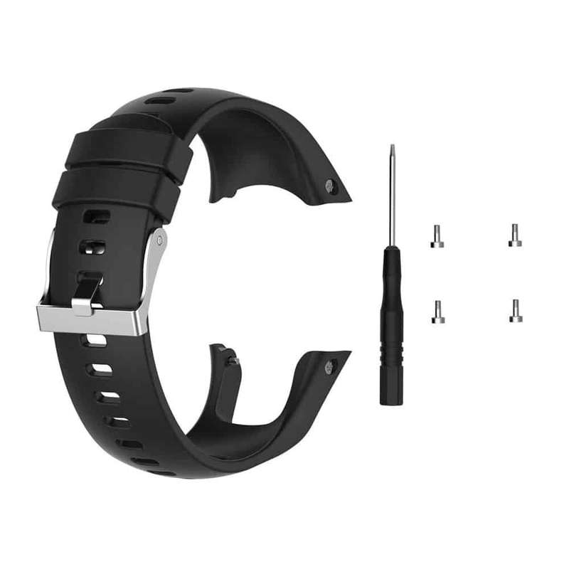 Killer Deals Silicone Strap for Suunto Spartan Trainer-Black