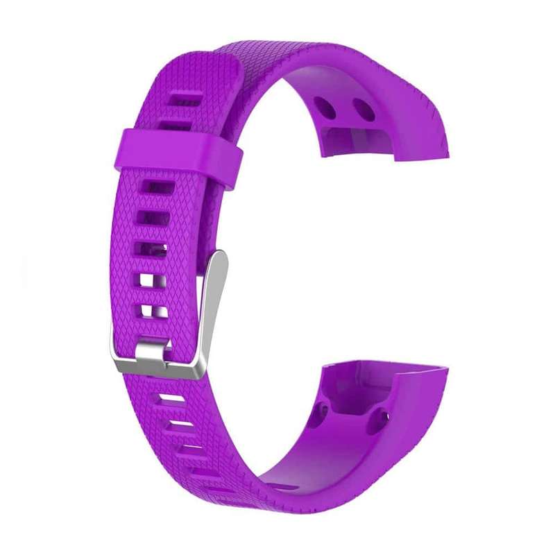 Killer Deals Silicone Strap for Garmin Approach X10,X40, Vivosmart HR+ Purple