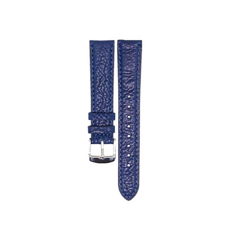 Killer Deals 18mm Garmin Vivoactive 3S/4S genuine leather strap - Blue