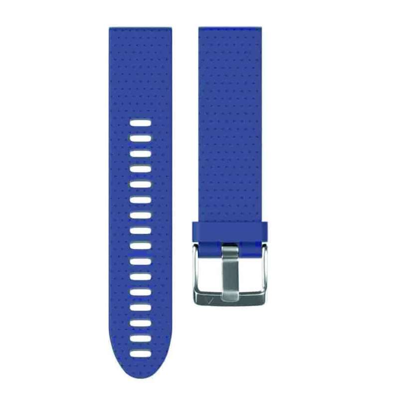 Killer Deals 20mm Garmin Fenix 5S/6S silicone strap - Slate blue