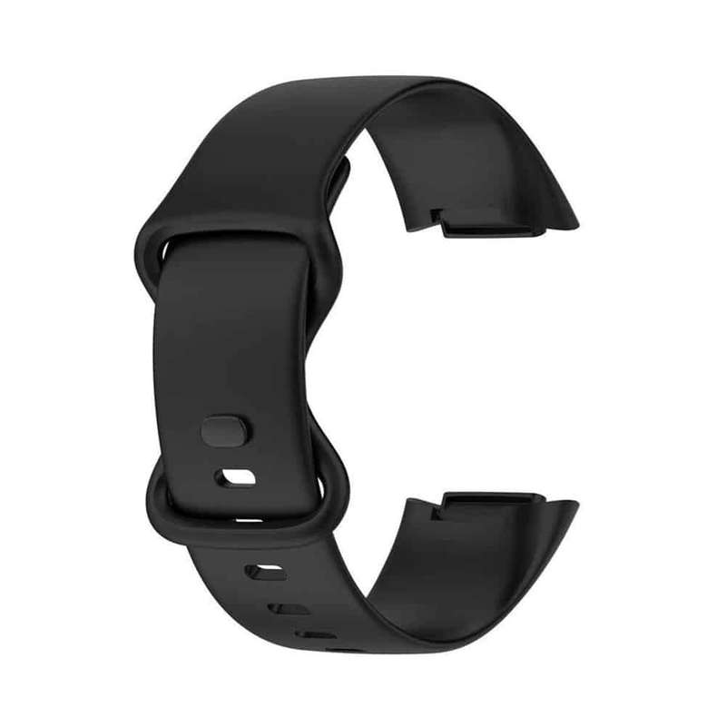 Silicone Strap for Fitbit Charge 5 M/L - Black