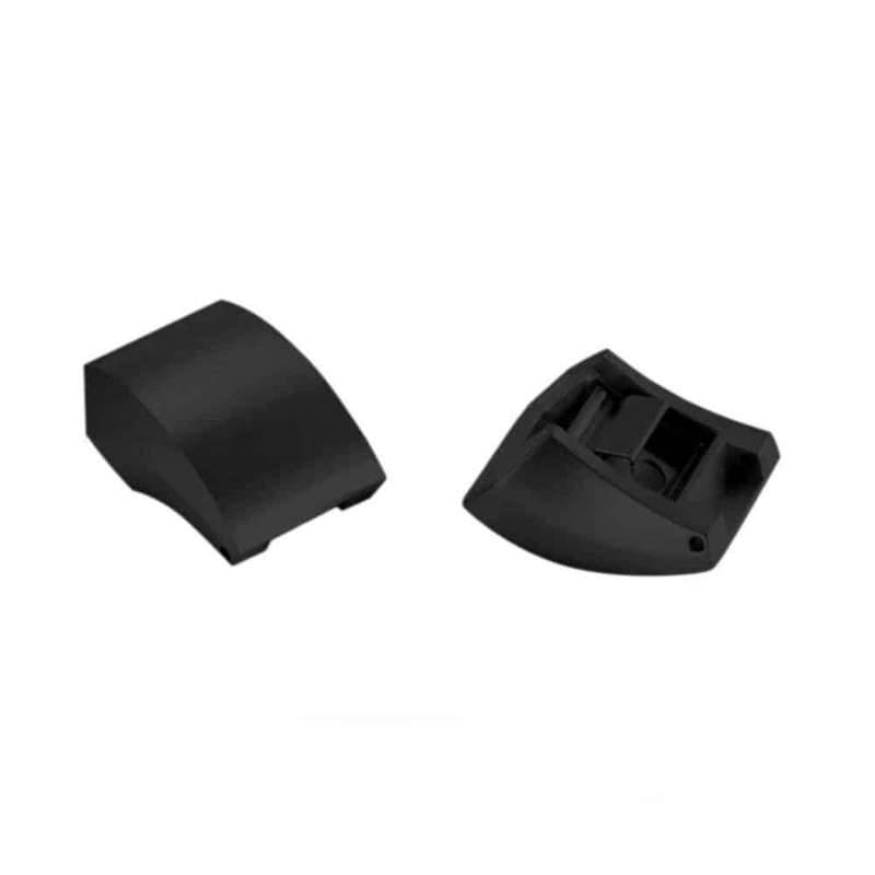 Killer Deals Stainless Steel Adapter Connector for Fitbit Alta (7mm strap) - Black