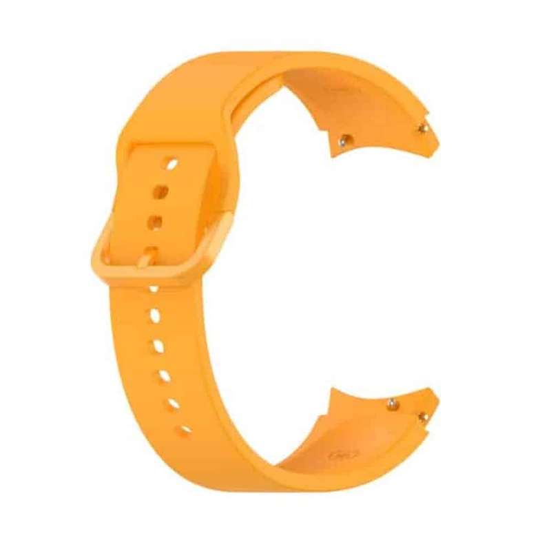 Killer Deals Silicone Strap for Samsung galaxy watch 4 S/M - Mustard