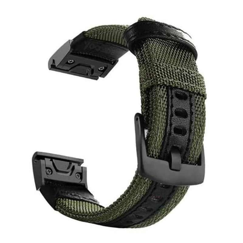 Killer Deals Quick Fit 22mm NOTA Nylon Durable Sweatproof Watch Band Strap for Garmin Fenix 5 - G...
