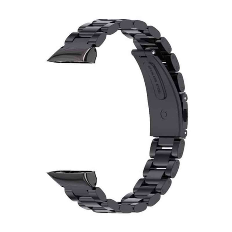 Killer Deals Stainless Steel Strap for Huawei band 6 - Black + Link removal tool
