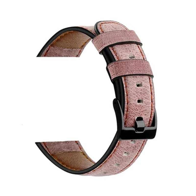 Killer Deals Universal Leather Band Strap 22mm Vintage - Pink