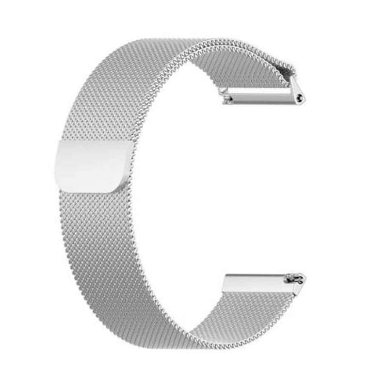 Killer Deals Stainless Steel Milanese Loop Strap for Fitbit Versa/Versa 2 (S/M) - Silver