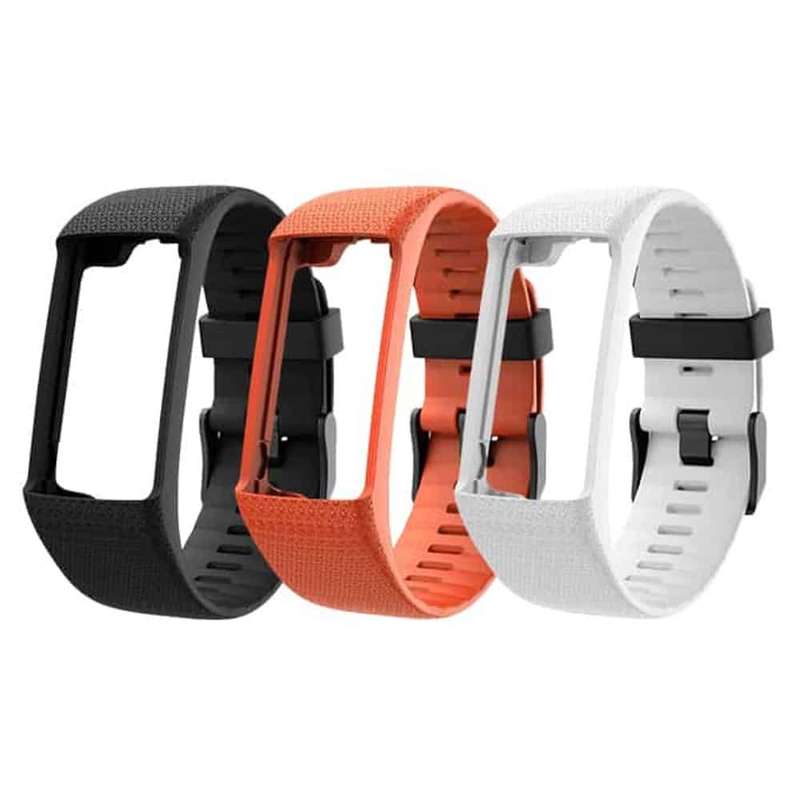 Killer Deals Silicone Strap for Polar A360/A370 - Black