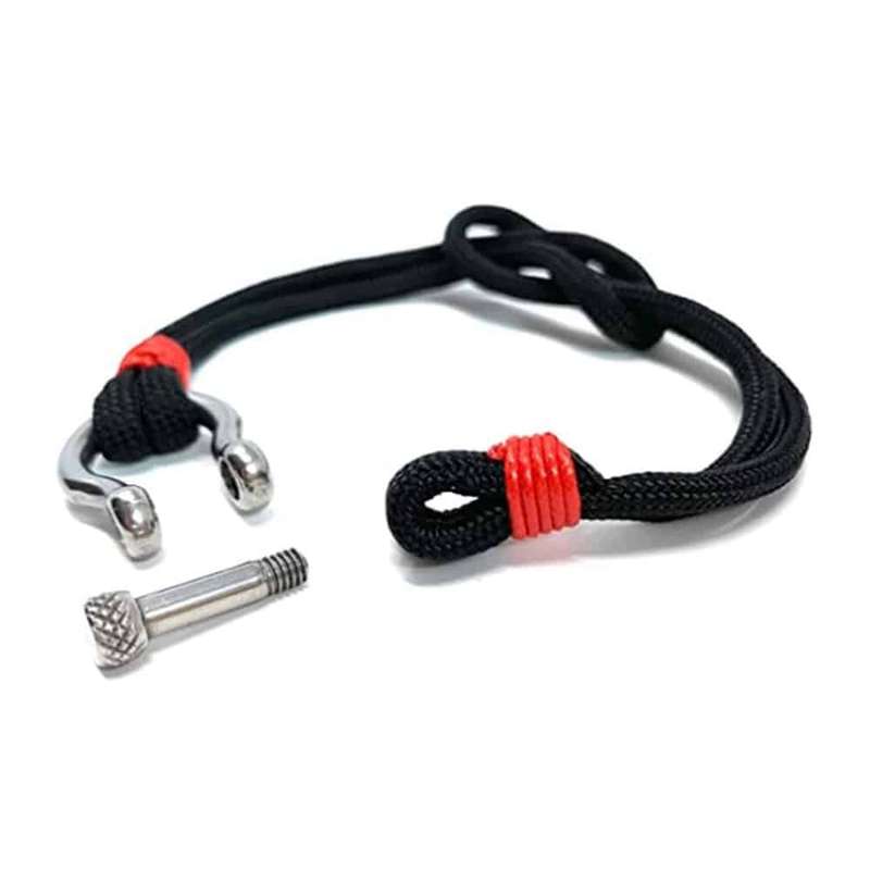 Killer Deals Custom Fashion Nautical Nylon Rope Shackle Clasp Bracelet- M/L