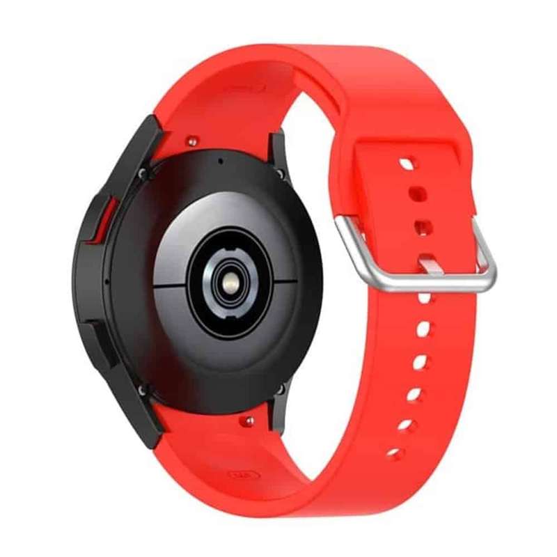 Killer Deals Silicone Band for Samsung Galaxy Watch 4 40mm/44mm (S/M) - Red