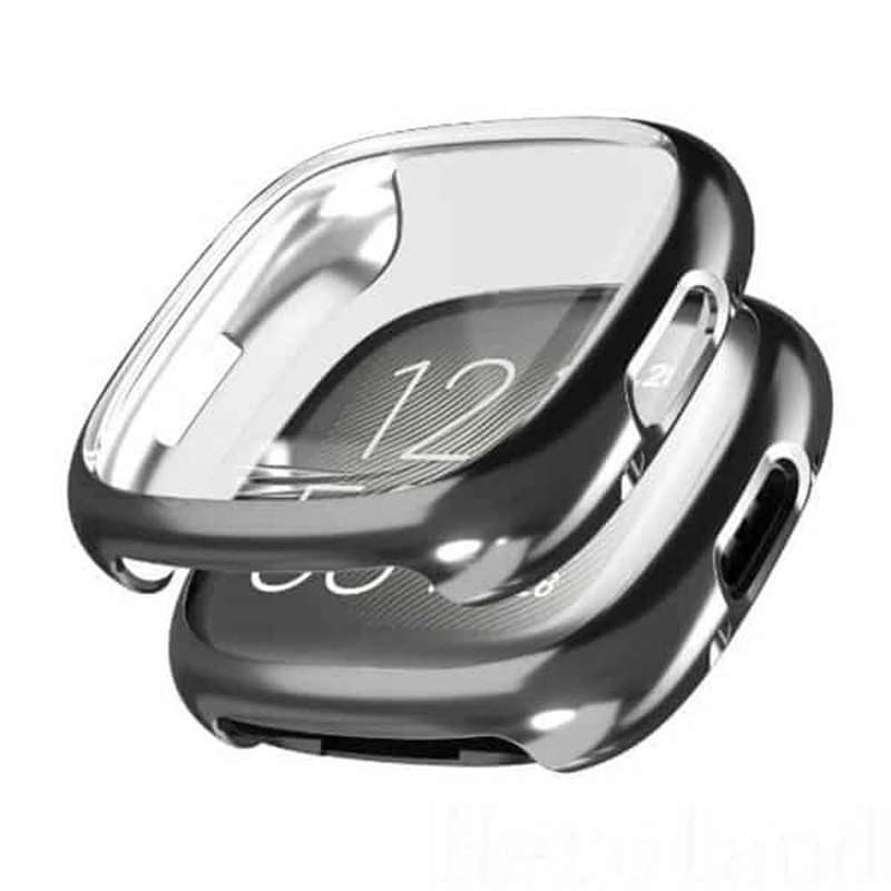 Killer Deals TPU Case for fitbit Versa 4 - Silver