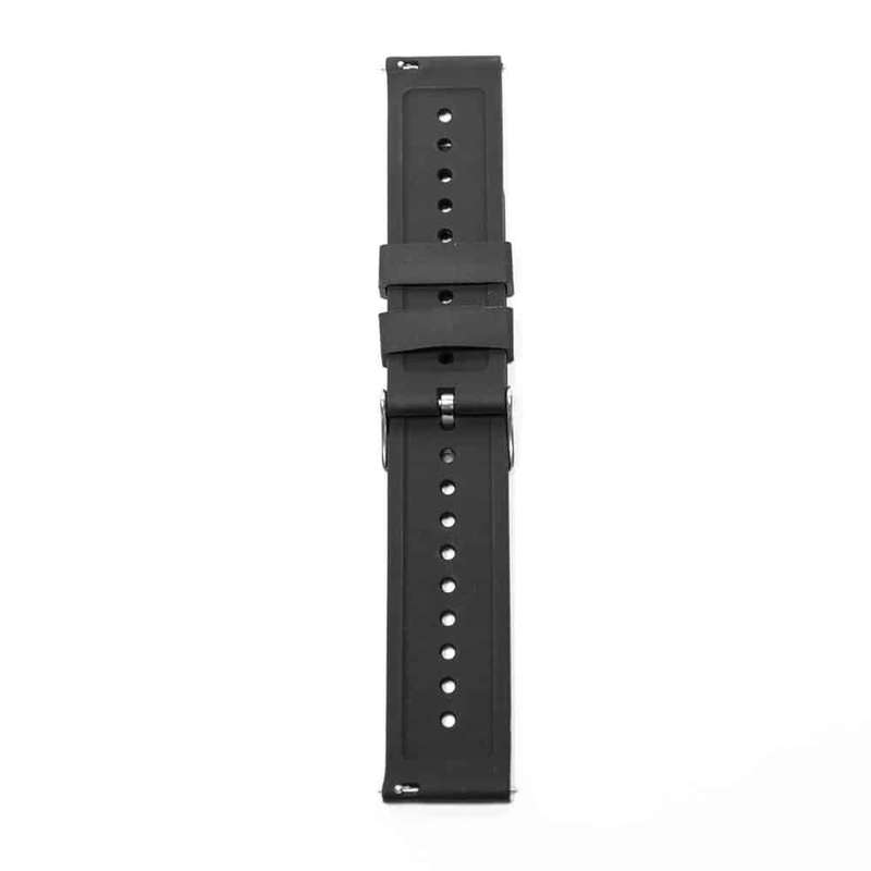 Killer Deals Huawei GT Sport/Vivoactive 4 silicone strap - Black & Yellow