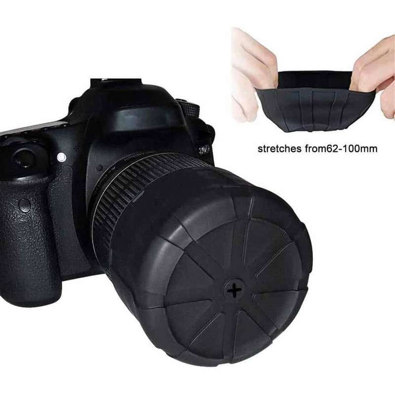Universal Silicone Lens Cap for Canon/Nikon/Sony DSLR Camera