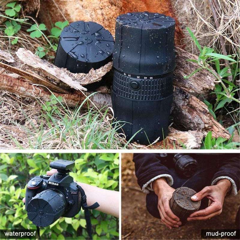 Universal Silicone Lens Cap for Canon/Nikon/Sony DSLR Camera