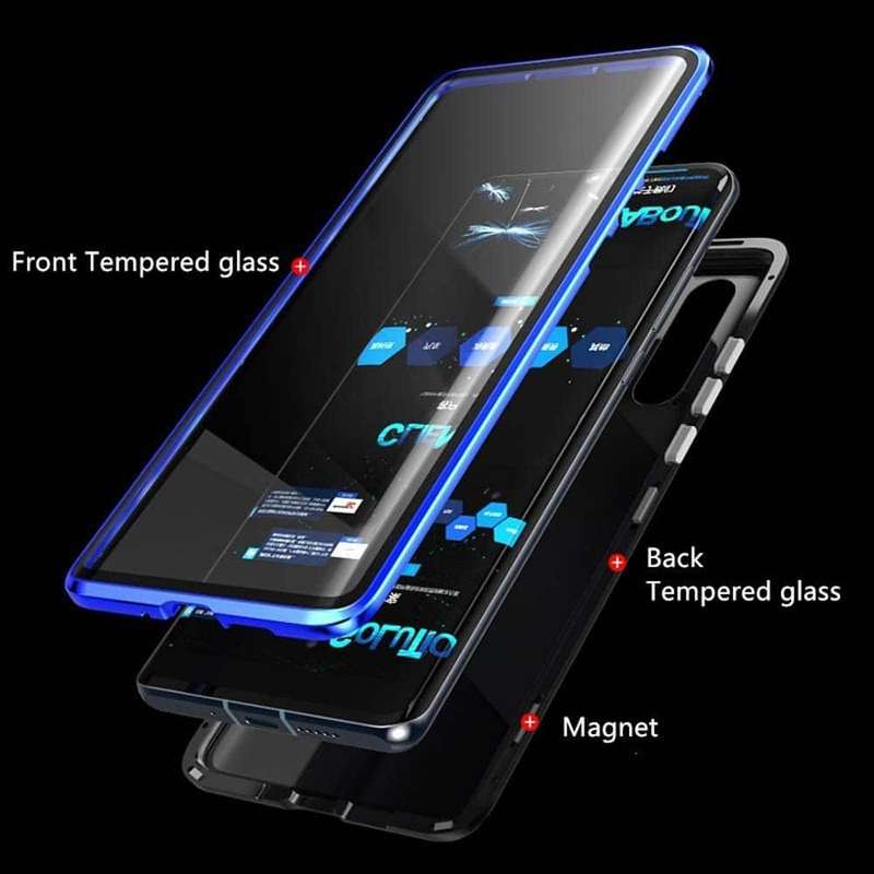 Killer Deals Replacement Magnetic Metal Tempered Glass Case for Huawei P30