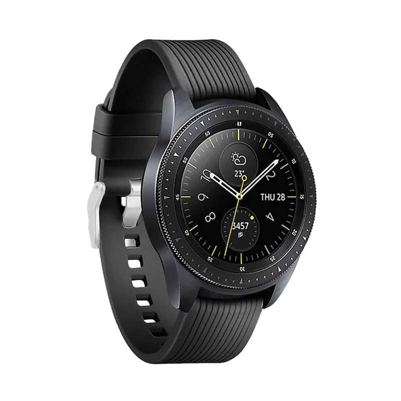 Killer Deals Silicone Strap for SAMSUNG Galaxy 42mm SM-R810 (S/M) -Black