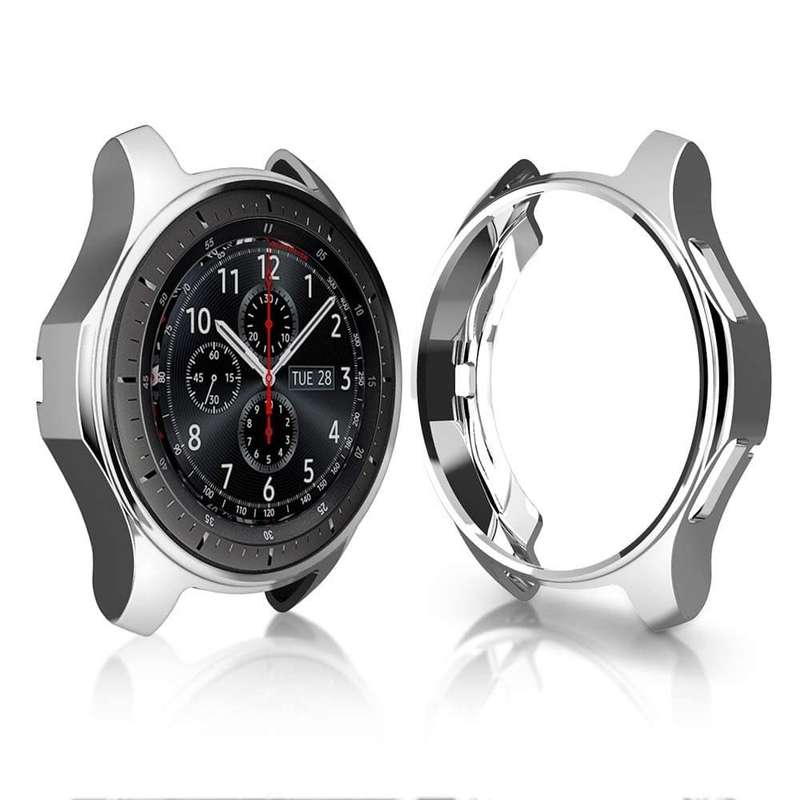 Killer Deals TPU Bump Guard Case for Samsung Galaxy 46mm watch - Silver