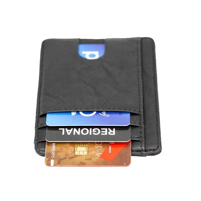 Killer Deals Minimalist Vegan Leather CardCash Holder RFID Protection