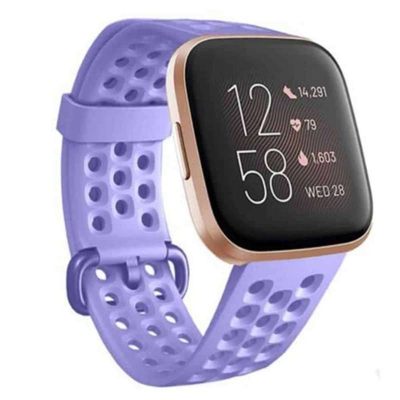 Killer Deals Silicone Strap for Fitbit Versa/Versa 2 (M/L) - Grey