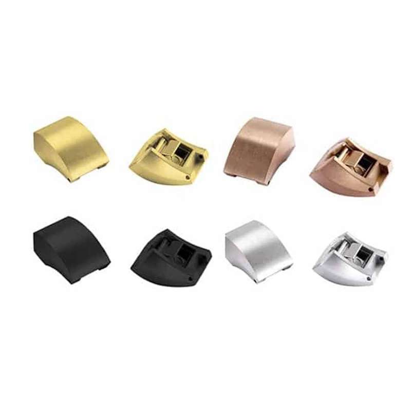 Killer Deals Stainless Steel Adapter Connector for Fitbit Alta (7mm strap) - Black