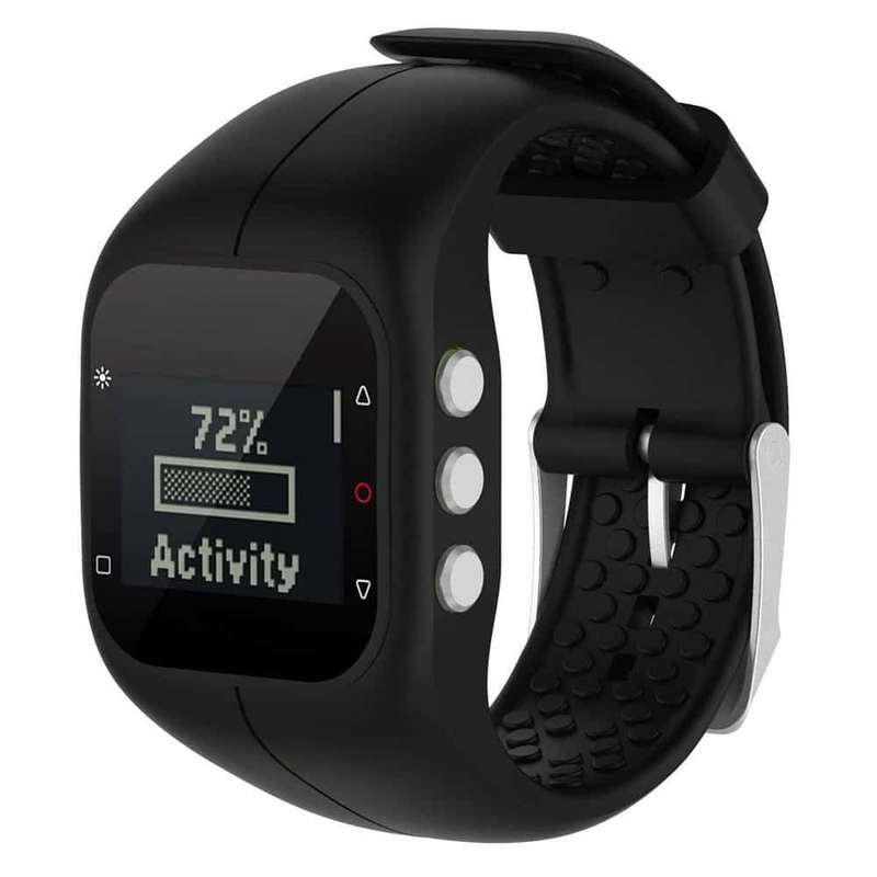 Killer Deals Silicone Strap for Polar A300 (S/M/L) - Black