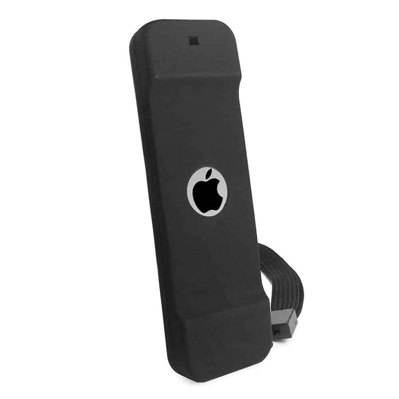 Silicone Remote Case for Apple TV 4K 32GB/64GB- Black x2 Combo