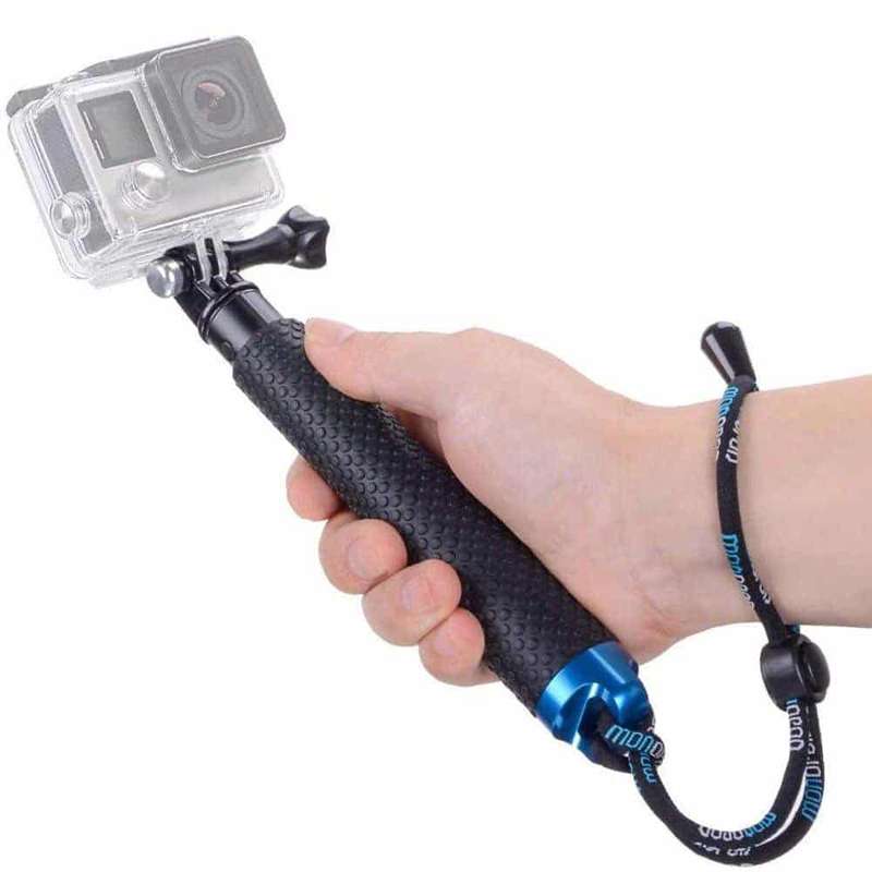 Action Mounts Extendable Waterproof Monopod Selfie Stick for GoPro 4/5/6/7/8