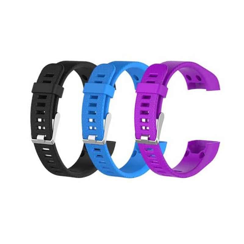 Killer Deals Silicone Strap for Garmin Approach X10,X40, Vivosmart HR+ Black