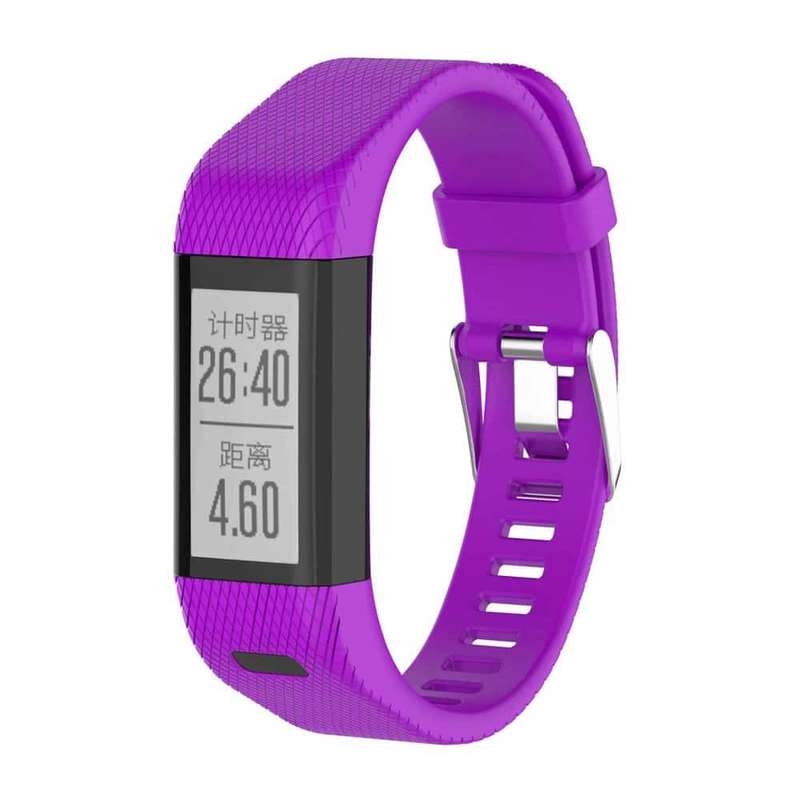Killer Deals Silicone Strap for Garmin Approach X10,X40, Vivosmart HR+ Black