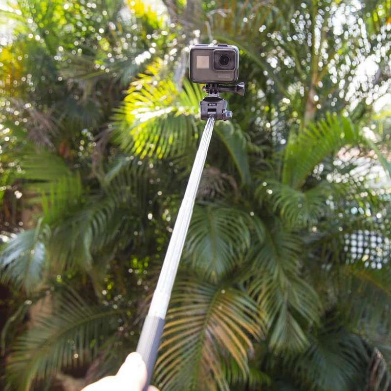 Action Mounts Adjustable 108cm Selfie Stick for GoPro Hero 3/ Hero 4/ Phone