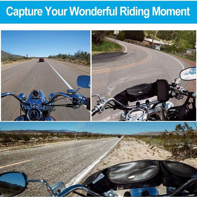 Action Mounts Motorcycle Helmet Front Chin Strap Mount for GoPro Hero 5