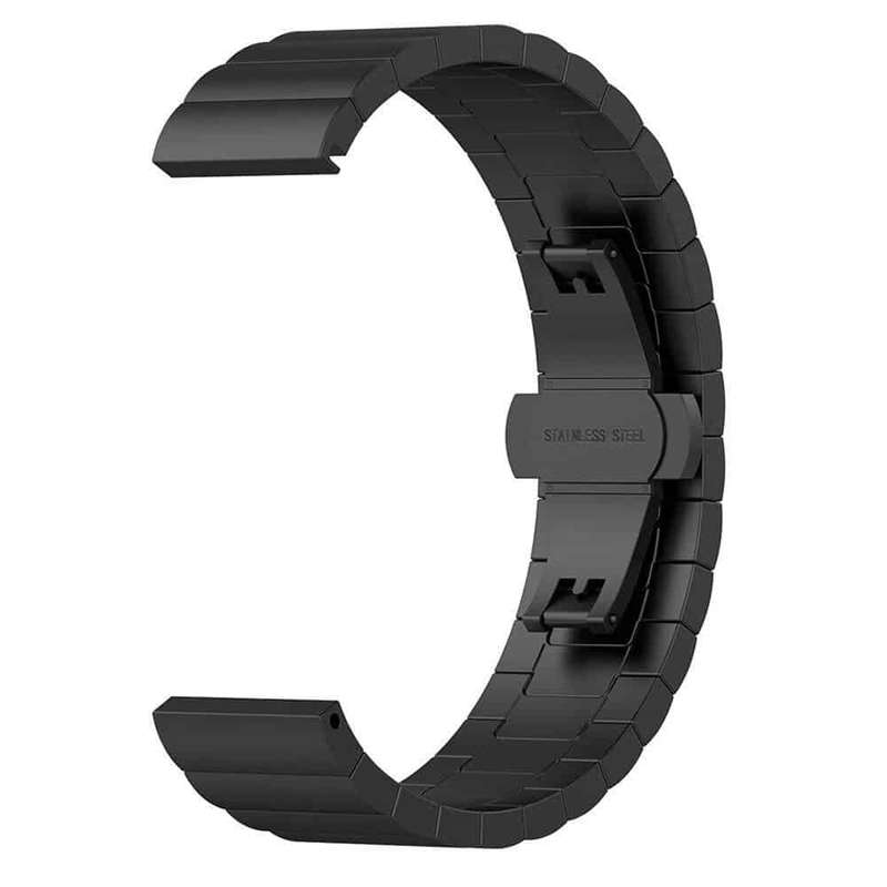Killer Deals Stainless steel Strap for Huawei GT 22mm -Black + Link removal tool