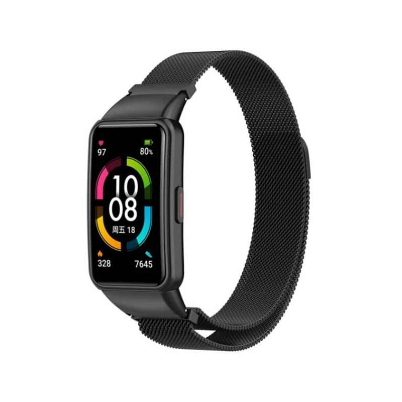 Killer Deals Milanese Band for Huawei Band 6 - Rose Gold