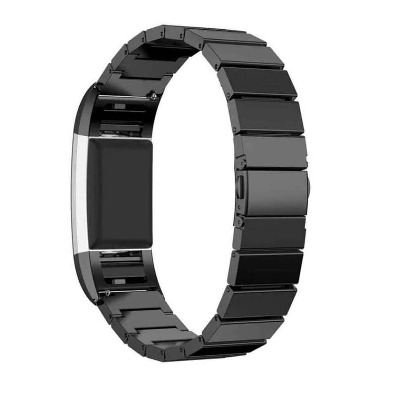 Stainless Steel Strap for Fitbit Charge 2-Silver + Link removal tool