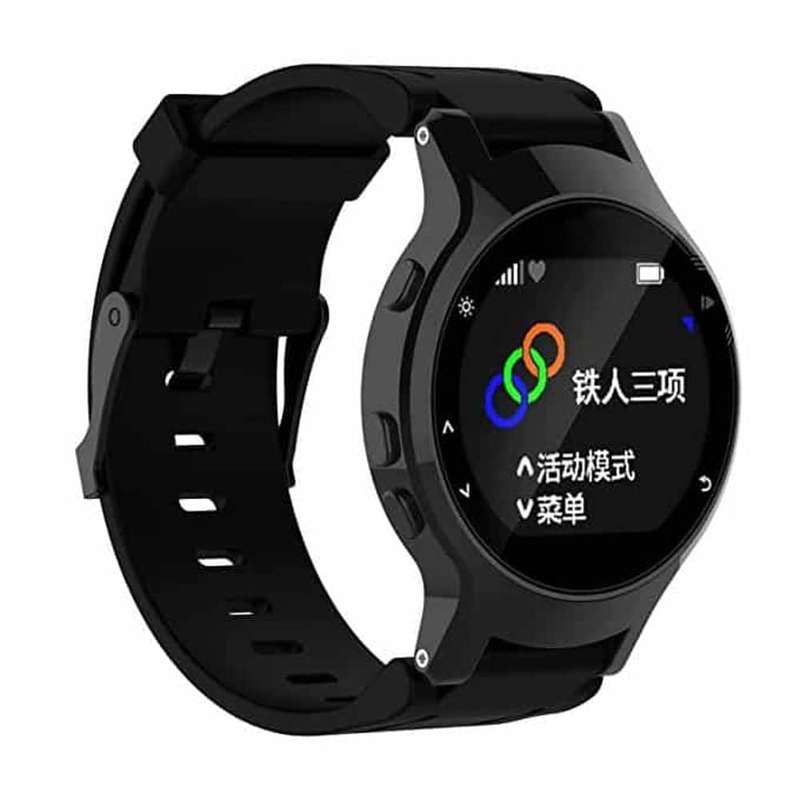 Killer Deals 23mm Silicone Strap for Garmin Forerunner 225- Black