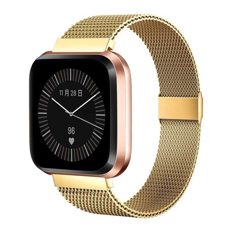 Killer Deals Fitbit Versa/Versa 2/Versa Lite/Versa SE Milanese strap - Gold (M/L)