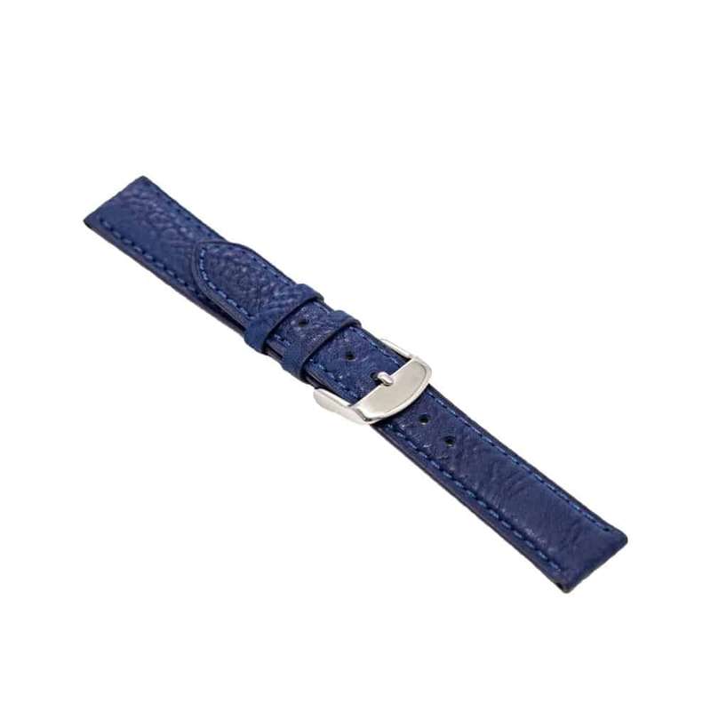 Killer Deals 18mm Garmin Vivoactive 3S/4S genuine leather strap - Blue