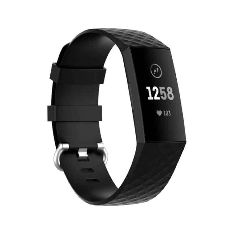 Killer Deals Silicone Strap for Fitbit Charge 3/4, Sense S/M - Turquoise Blue