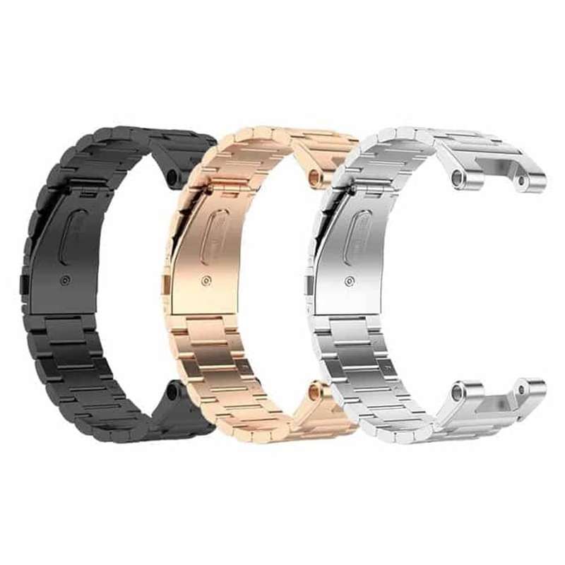 Killer Deals Amazfit T-Rex 3 link stainless steel strap - Rose gold + Link removal tool