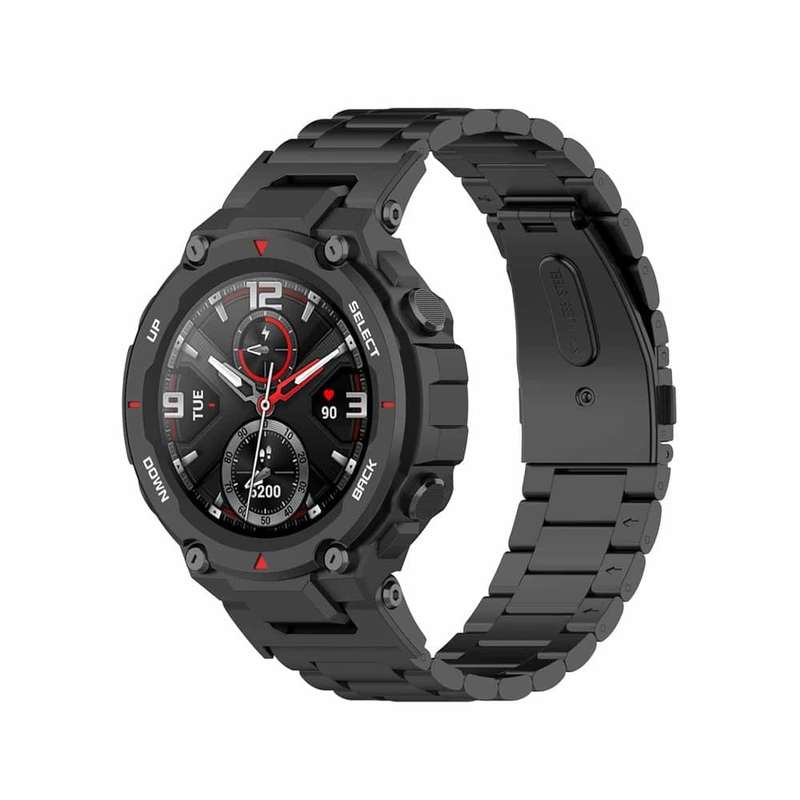 Killer Deals Amazfit T-Rex 3 link stainless steel strap - Rose gold + Link removal tool