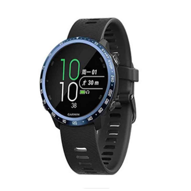 Killer Deals Garmin Fenix 6S stainless-steel ring watch bezel - Blue