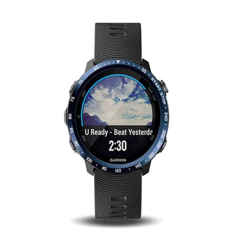 Killer Deals Garmin Fenix 6S stainless-steel ring watch bezel - Blue