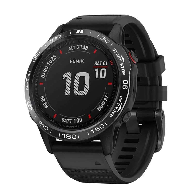 Killer Deals Garmin Fenix 6X/6X Pro stainless-steel watch bezel - Blue