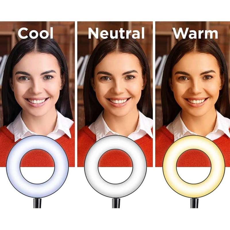 Killer Deals Selfie Vlogging 360 Adjustable LED Ring Light Desk Lamp
