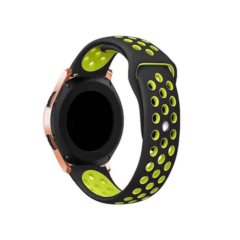 Killer Deals 22mm Samsung Gear Sport silicone strap - Red & black