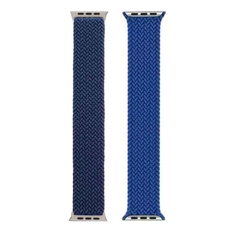 Killer Deals 38/40/41mm Apple Watch elastic nylon strap - Navy (132mm)