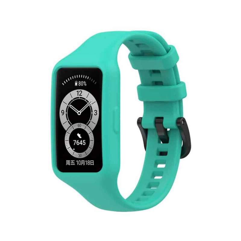 Killer Deals Silicone Strap for Honor Band 6/Huawei Band 6/Pro - Frost Blue