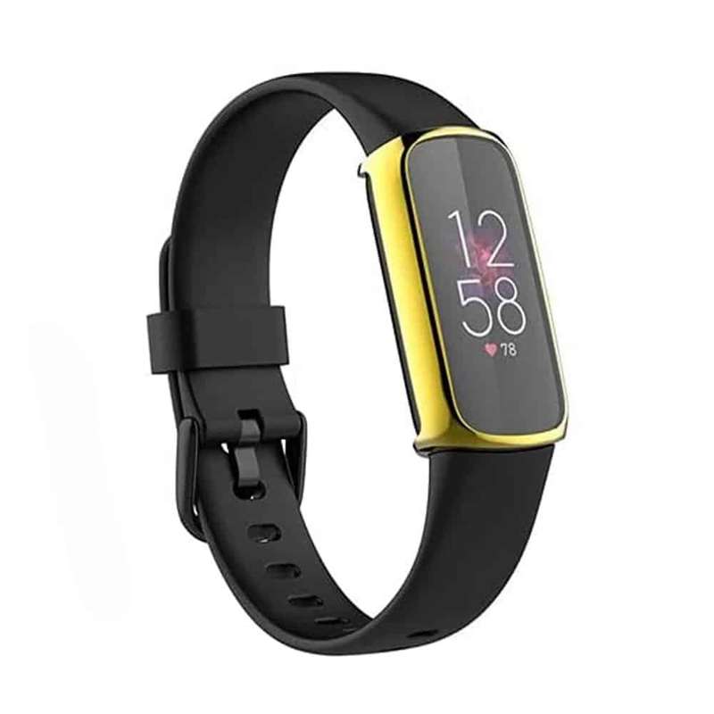 Killer Deals Fitbit Luxe Replacement TPU Silicone Protective Case - Silver